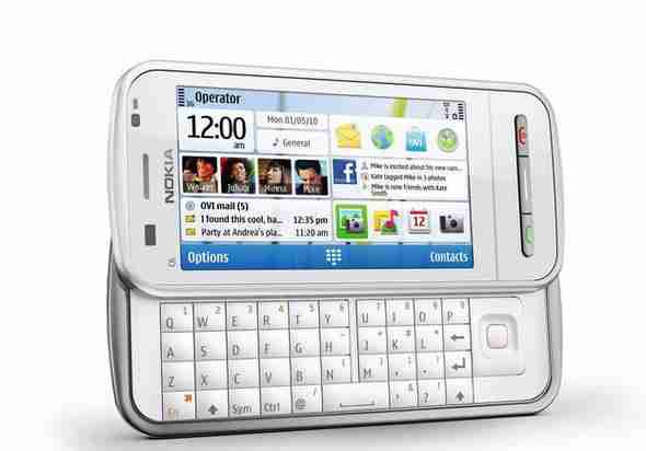 诺基亚C6侧滑全键盘智能（诺基亚侧面键盘）